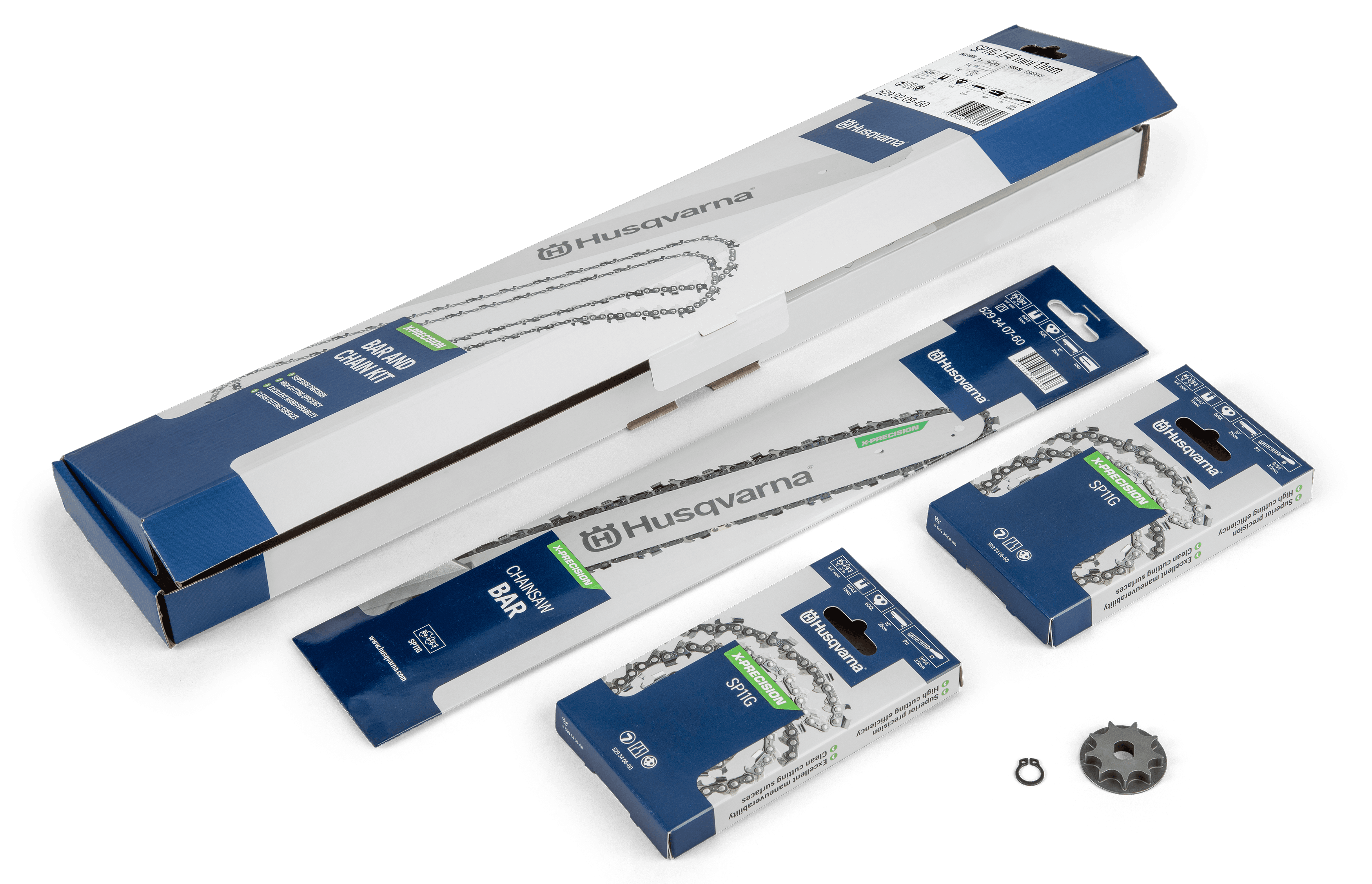 BAR & CHAIN KIT X-PRECISION SP11G T25 image 1